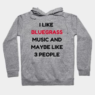 Funny bluegrass Music Lover Gift Idea 90s designs  vintage retro Hoodie